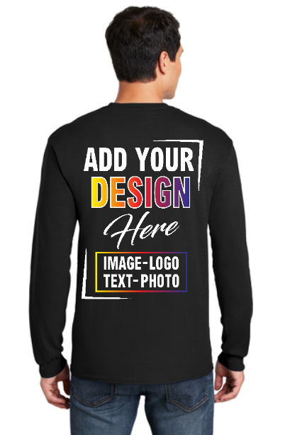 Long sleeve - only back