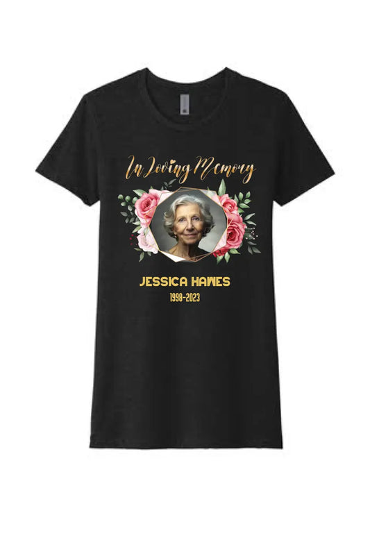 In Loving Memory T-shirt | Design 5