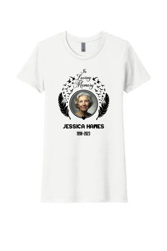 In Loving Memory T-shirt | Design 28