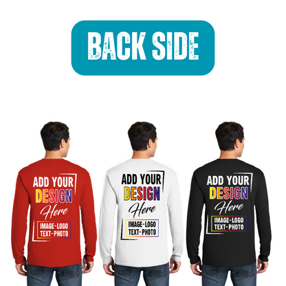 Long sleeve - only back