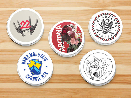 Custom Circle Stickers | Round Labels