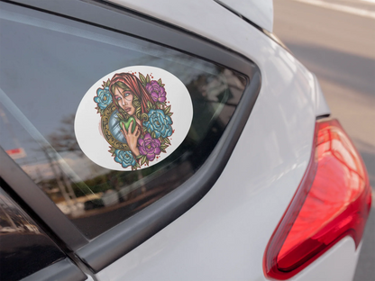 Oval Sticker Builder